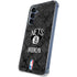 NBA Brooklyn Nets Dark Rust Galaxy S24 Clear Case