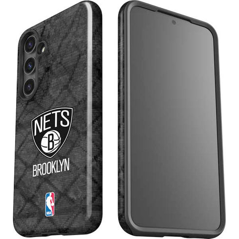 NBA Brooklyn Nets Dark Rust Galaxy S24 Plus Impact Case
