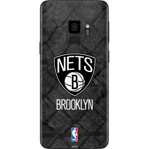NBA Brooklyn Nets Dark Rust Galaxy S9 Skin