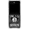 NBA Brooklyn Nets Dark Rust Galaxy Z Flip5 5G Clear Case