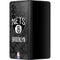 NBA Brooklyn Nets Dark Rust Galaxy Z Fold3 5G Skin