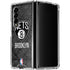 NBA Brooklyn Nets Dark Rust Galaxy Z Fold4 5G Clear Case