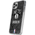 NBA Brooklyn Nets Dark Rust iPhone 11 Pro Clear Case