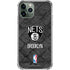 NBA Brooklyn Nets Dark Rust iPhone 11 Pro Max Clear Case