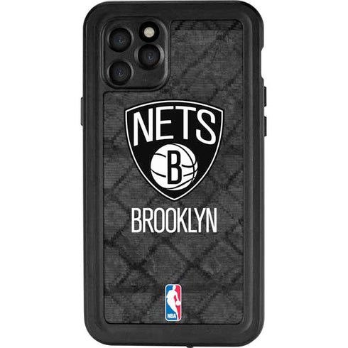 NBA Brooklyn Nets Dark Rust iPhone 11 Pro Waterproof Case