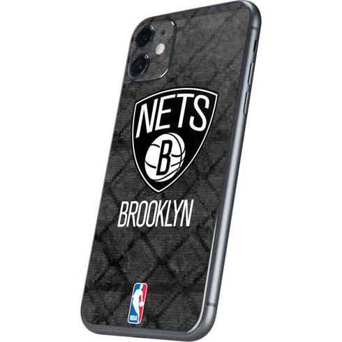 NBA Brooklyn Nets Dark Rust iPhone 11 Skin