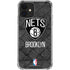 NBA Brooklyn Nets Dark Rust iPhone 12 Clear Case