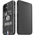 NBA Brooklyn Nets Dark Rust iPhone 12 Mini Lite Case
