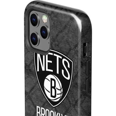 NBA Brooklyn Nets Dark Rust iPhone 12 Pro Impact Case