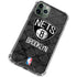 NBA Brooklyn Nets Dark Rust iPhone 12 Pro Max Clear Case