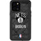 NBA Brooklyn Nets Dark Rust iPhone 12 Pro Max Waterproof Case