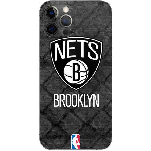 NBA Brooklyn Nets Dark Rust iPhone 12 Pro Skin