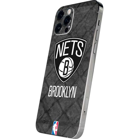 NBA Brooklyn Nets Dark Rust iPhone 12 Pro Skin