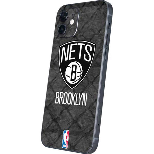 NBA Brooklyn Nets Dark Rust iPhone 12 Skin