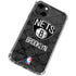 NBA Brooklyn Nets Dark Rust iPhone 13 Clear Case