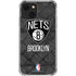 NBA Brooklyn Nets Dark Rust iPhone 13 Mini Clear Case