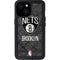 NBA Brooklyn Nets Dark Rust iPhone 13 Mini Waterproof Case