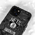 NBA Brooklyn Nets Dark Rust iPhone 13 Mini Waterproof Case