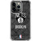 NBA Brooklyn Nets Dark Rust iPhone 13 Pro Clear Case
