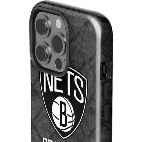 NBA Brooklyn Nets Dark Rust iPhone 13 Pro Impact Case