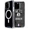 NBA Brooklyn Nets Dark Rust iPhone 13 Pro MagSafe Case