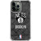 NBA Brooklyn Nets Dark Rust iPhone 13 Pro Max Clear Case