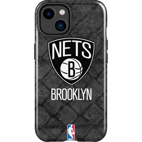 NBA Brooklyn Nets Dark Rust iPhone 15 Plus Impact Case