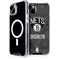 NBA Brooklyn Nets Dark Rust iPhone 15 Plus MagSafe Case