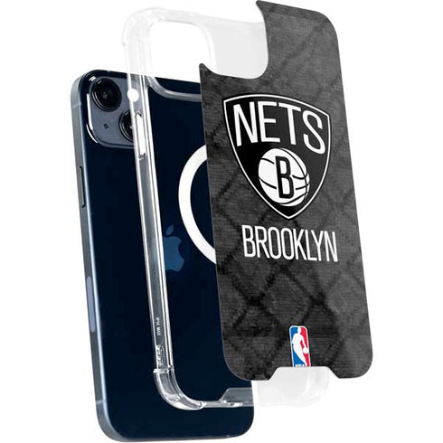 NBA Brooklyn Nets Dark Rust iPhone 14 Plus MagSafe Case