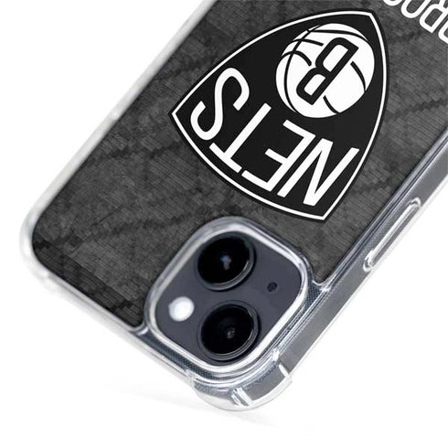 NBA Brooklyn Nets Dark Rust iPhone 14 Plus MagSafe Case