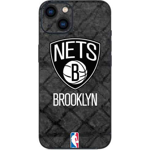 NBA Brooklyn Nets Dark Rust iPhone 14 Plus Skin
