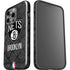 NBA Brooklyn Nets Dark Rust iPhone 15 Pro Impact Case