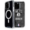 NBA Brooklyn Nets Dark Rust iPhone 15 Pro MagSafe Case