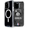 NBA Brooklyn Nets Dark Rust iPhone 14 Pro MagSafe Case