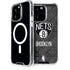 NBA Brooklyn Nets Dark Rust iPhone 14 Pro MagSafe Case
