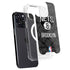 NBA Brooklyn Nets Dark Rust iPhone 15 Pro MagSafe Case