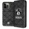 NBA Brooklyn Nets Dark Rust iPhone 14 Pro Max Folio Case