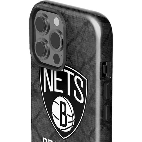 NBA Brooklyn Nets Dark Rust iPhone 15 Pro Max Impact Case