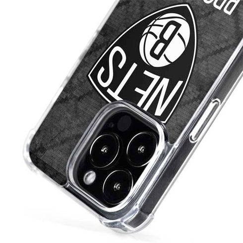 NBA Brooklyn Nets Dark Rust iPhone 14 Pro Max MagSafe Case