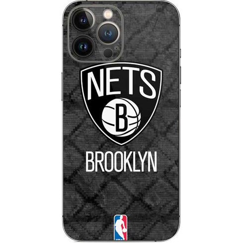 NBA Brooklyn Nets Dark Rust iPhone 14 Pro Max Skin