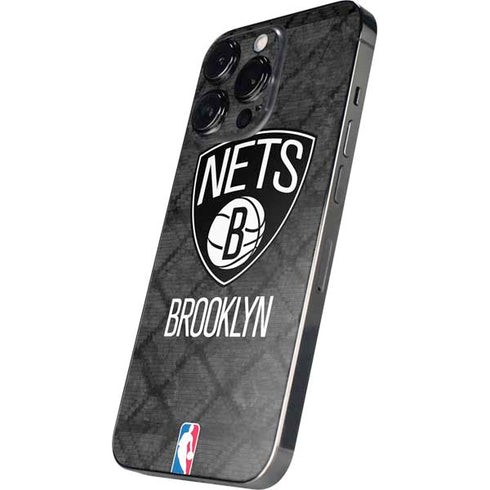 NBA Brooklyn Nets Dark Rust iPhone 14 Pro Max Skin