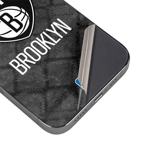 NBA Brooklyn Nets Dark Rust iPhone 14 Pro Max Skin