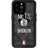 NBA Brooklyn Nets Dark Rust iPhone 14 Pro Max Waterproof Case