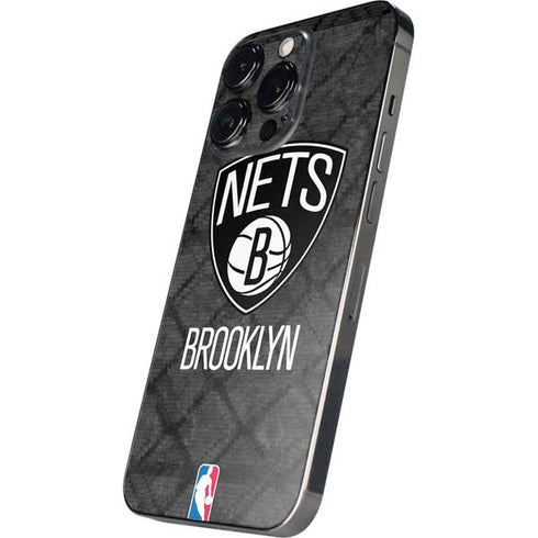 NBA Brooklyn Nets Dark Rust iPhone 14 Pro Skin