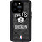 NBA Brooklyn Nets Dark Rust iPhone 14 Pro Waterproof Case
