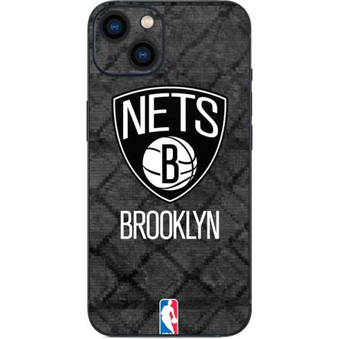 NBA Brooklyn Nets Dark Rust iPhone 14 Skin