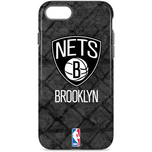 NBA Brooklyn Nets Dark Rust iPhone 7 Pro Case