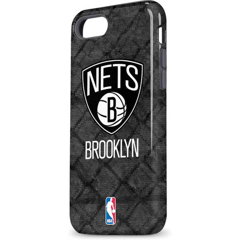 NBA Brooklyn Nets Dark Rust iPhone 7 Pro Case