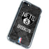 NBA Brooklyn Nets Dark Rust iPhone SE (2nd & 3rd Gen) Clear Case