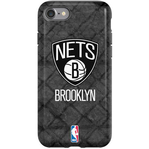 NBA Brooklyn Nets Dark Rust iPhone SE (2nd & 3rd Gen) Pro Case